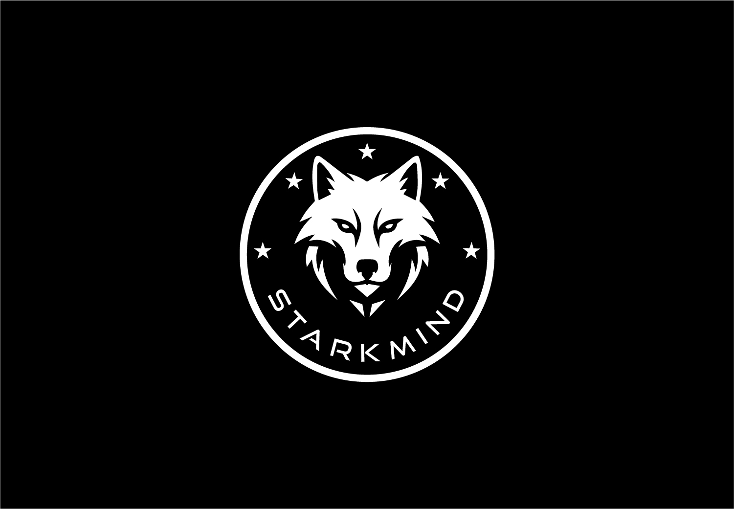 Starkmindco wolf crest logo